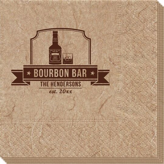 Bourbon Bar Bali Napkins